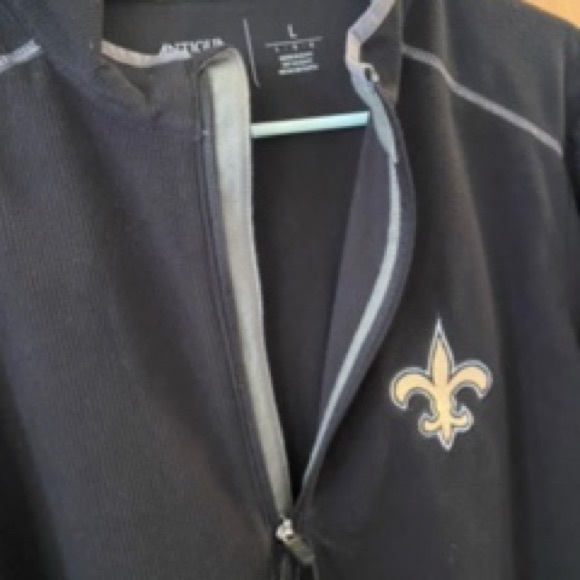 Men’s NOLA-New Orleans Saints Pullover Jacket. BRAND NEW with tags. - Picture 2 of 4
